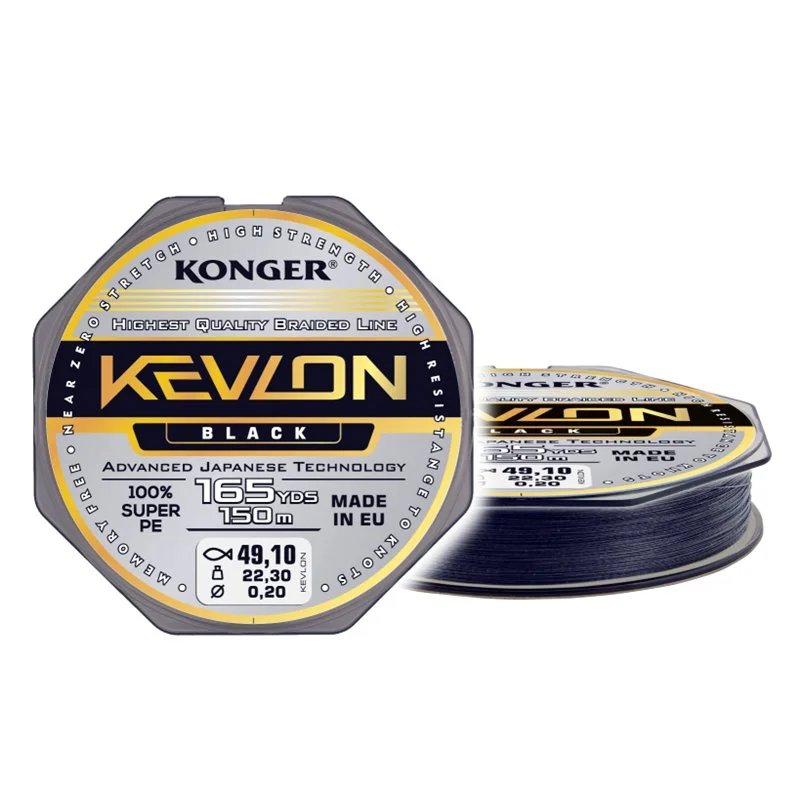 Darmowy zwrot Plecionka Kevlon Black X4 0,16/150m