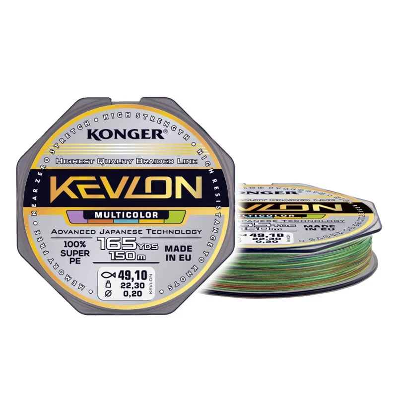 Zniżka Plecionka Kevlon Multicolor X4 0,12/150m