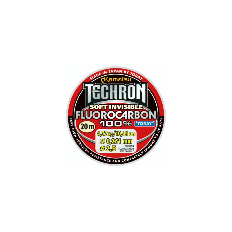 Żyłka Techron Fluorocarbon 100% Soft Invisible 0,194mm/20m Wyjątkowa oferta