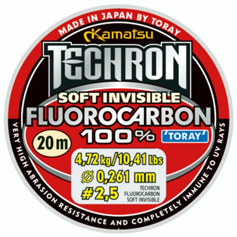 Zniżka Żyłka Techron Fluorocarbon 100% Soft Invisible 0,261mm/20m