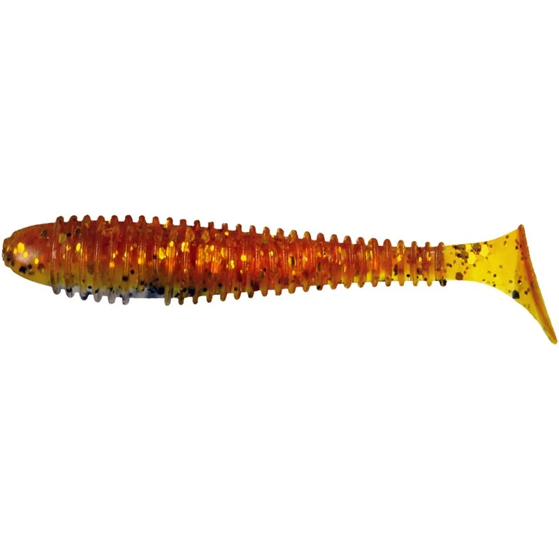 Grubber Shad 4cm Motoroil & glitter Rabat