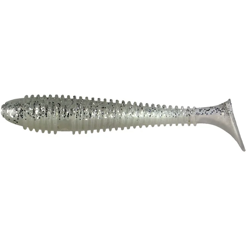 Grubber Shad 12cm Glitter silver Nie przegap