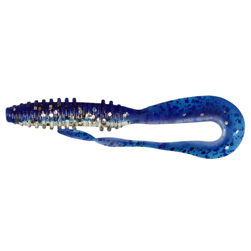 Ostatnie sztuki Big Tail Twist 6cm Glitter police