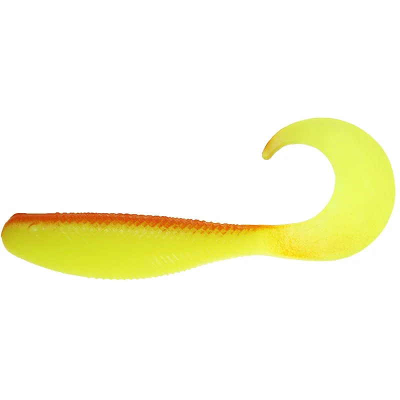 Shad Grub 8,9cm Nuclear & red Do wyczerpania zapasów
