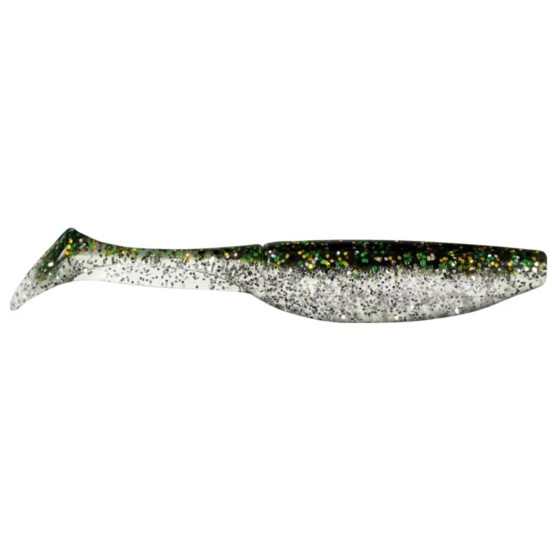 Slim Shad 10cm Transparent glitter Łatwy zwrot