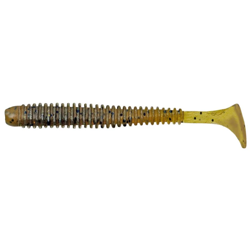 Nowy Grubber Shad Skinny 5cm Green pumpkin