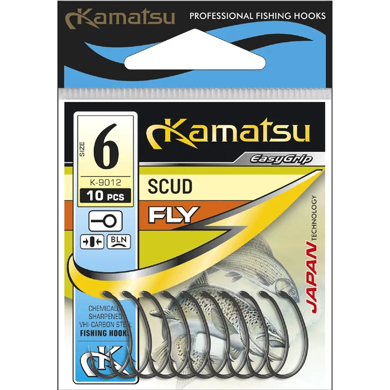 Ostatnie sztuki Haczyki Kamatsu Scud 16 Brązowy Oczko