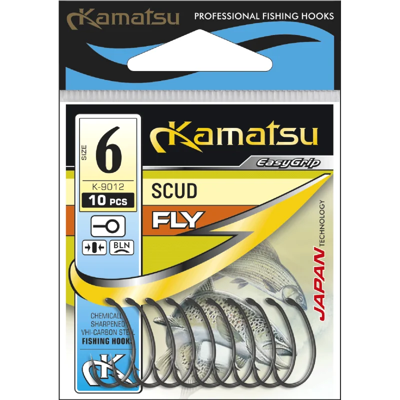 Dodaj do koszyka Haczyki Kamatsu Scud 18 Brązowy Oczko