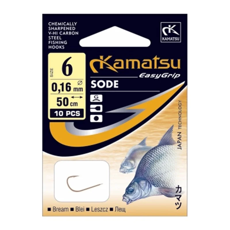 Przypony Kamatsu 50cm Leszcz Sode 6 Bezpieczne zakupy