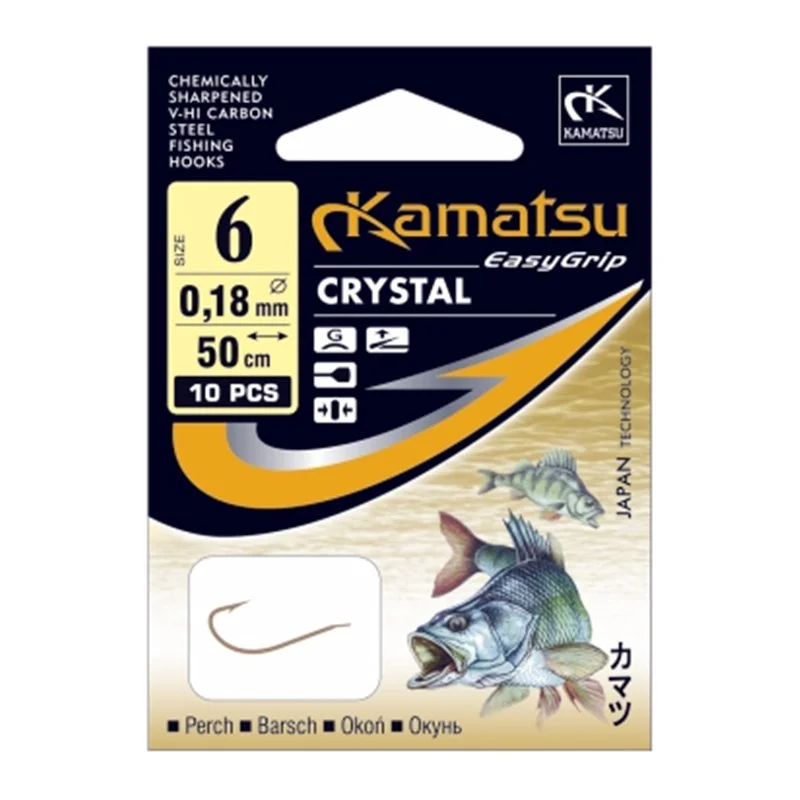 Kup teraz Przypony Kamatsu 50cm Okoń Crystal 4