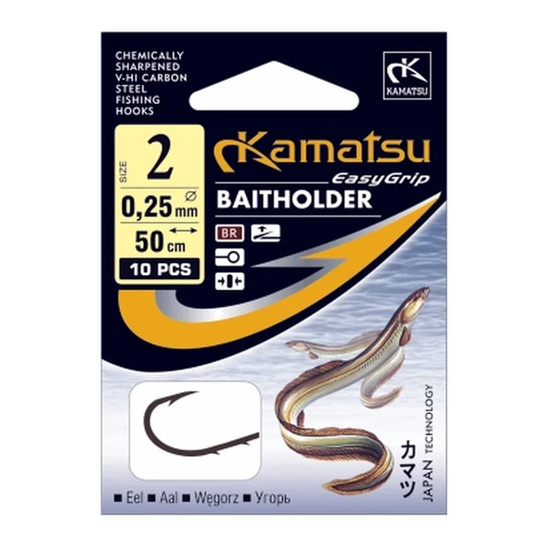 Przypony Kamatsu 50cm Węgorz Baitholder 1 Oferta limitowana