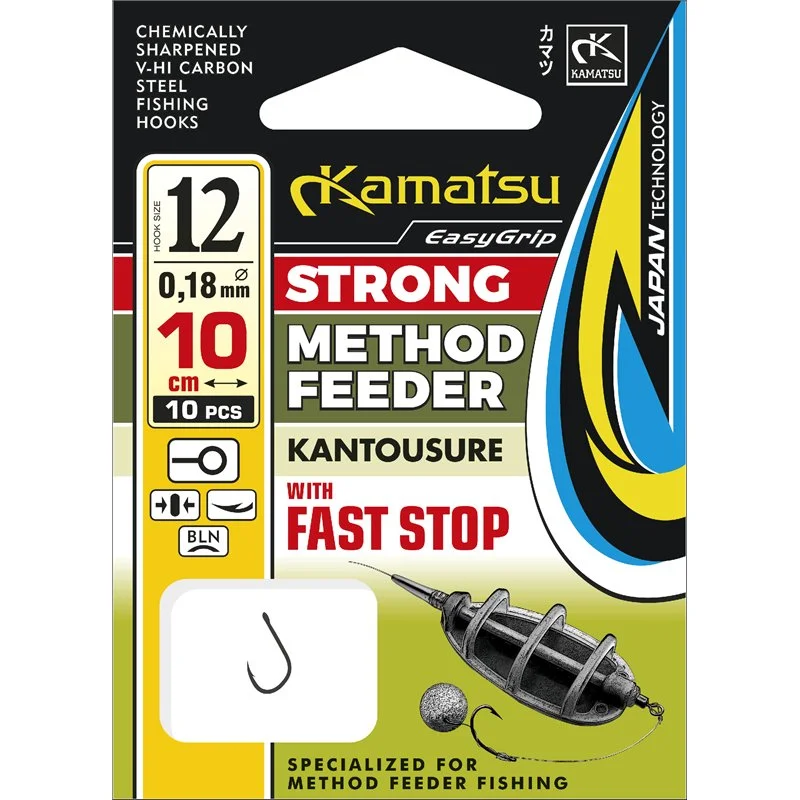 Szybka dostawa Przypony Kamatsu Method Feeder Strong Kantousure 6 Fast Stop