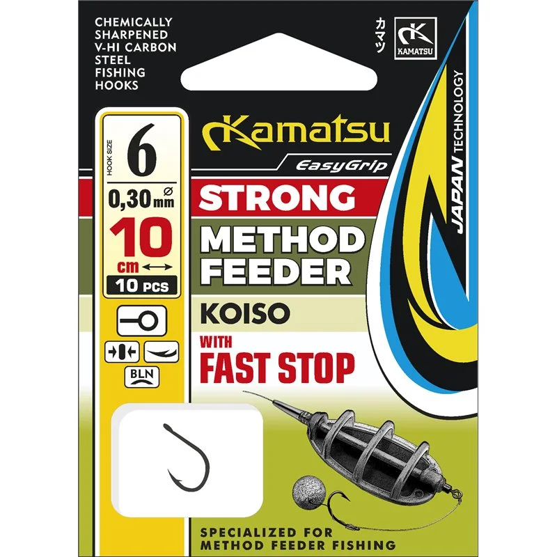 Oferta czasowa Przypony Kamatsu Method Feeder Strong Koiso 12 Fast Stop