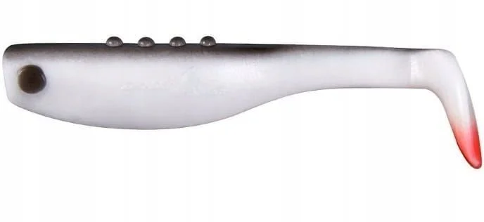 Ostatnie sztuki Ripper DRAGON Bandit White/Black Red Tail 12,5 cm 2szt.
