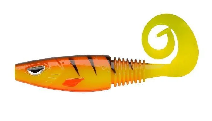Tani Berkley Sick Curl 8cm Hot Yellow Perch 1szt