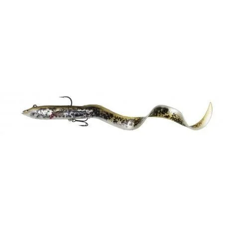Przynęta Gumowa Savage Gear 4D Real Eel 20cm/38g, Olive Pearl PHP Hit cenowy