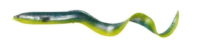 Bezpieczne zakupy Savage Gear Real Eel 20cm 27g Green Yellow Glitter