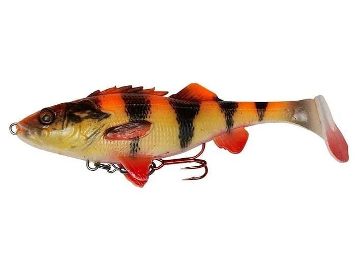 Popularny Guma Savage Gear 4D Perch Shad 17,5cm / 75g SS - Albino