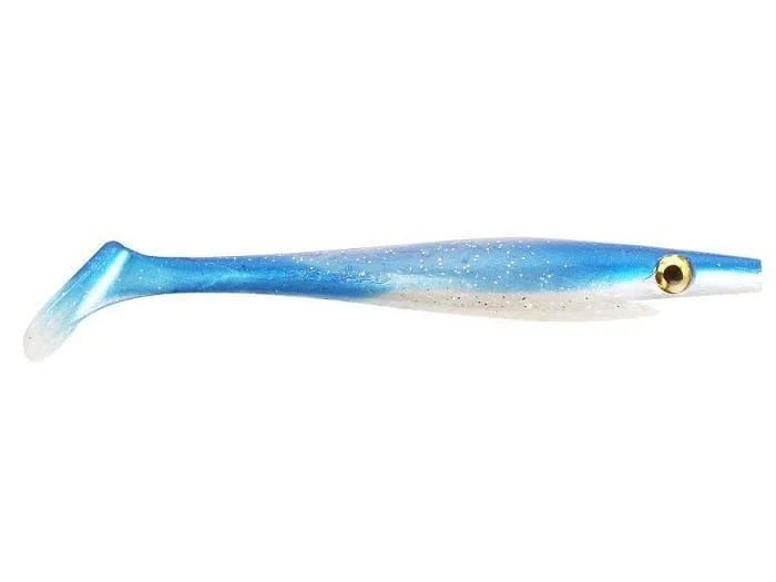 Super okazja STRIKE PRO Pig Shad JR. 20cm 50g #100 Blue Silver 1szt.