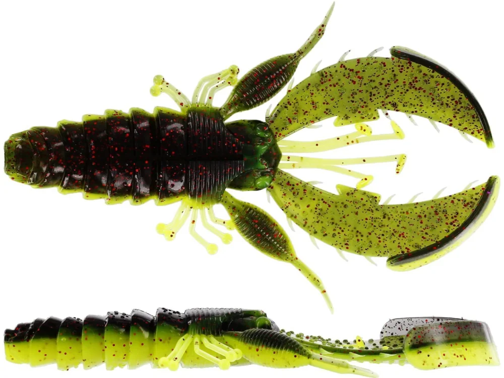 GumaCreCraw Creaturebait 6,5cm 4g - Black/Chartreuse 1szt. Zniżka