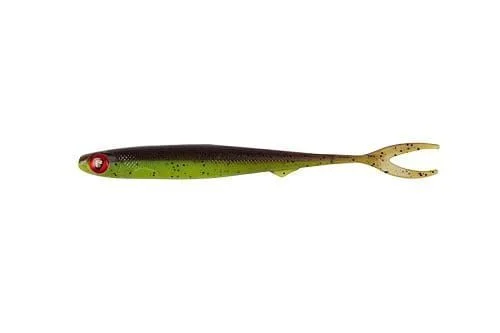 Ostatnie sztuki Fox Slick Finesse Super Soft 11cm UV Green Pumpkin