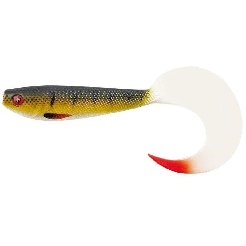 Twister Fox Rage 8cm Pro Grub, Kolor: Perch Ostatnie sztuki