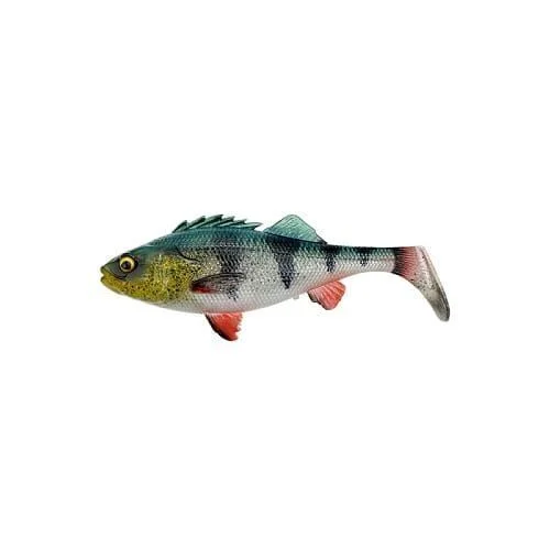Guma Savage Gear 4D Perch Shad 17,5cm 68g Green Silver Super okazja