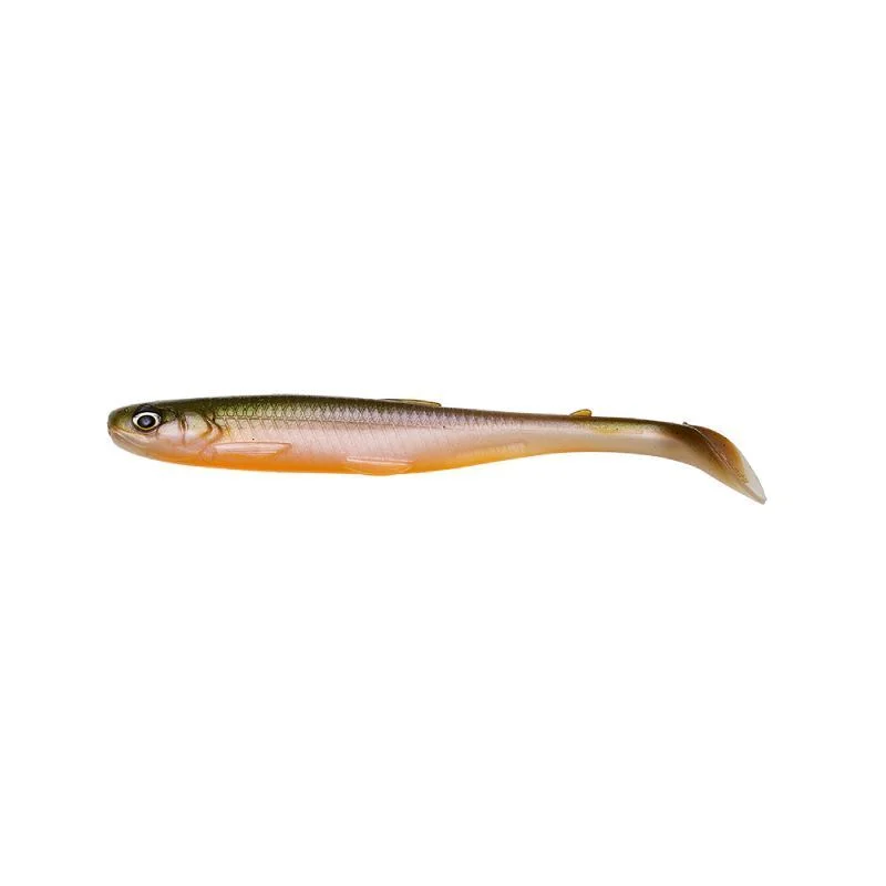 Wyprzedaż Guma Savage Gear SLENDER SCOOP SHAD 11CM - OILVE PEARL