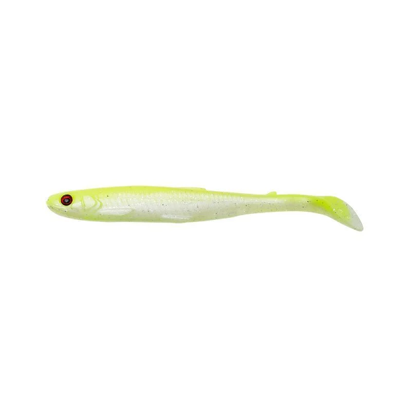 Guma Savage Gear SLENDER SCOOP SHAD 9CM - LEMON BACK Ostatnie sztuki