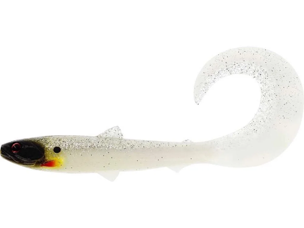 Popularny Guma Westin BullTeez Curltail 21cm 49g Glow Ghost Hunter