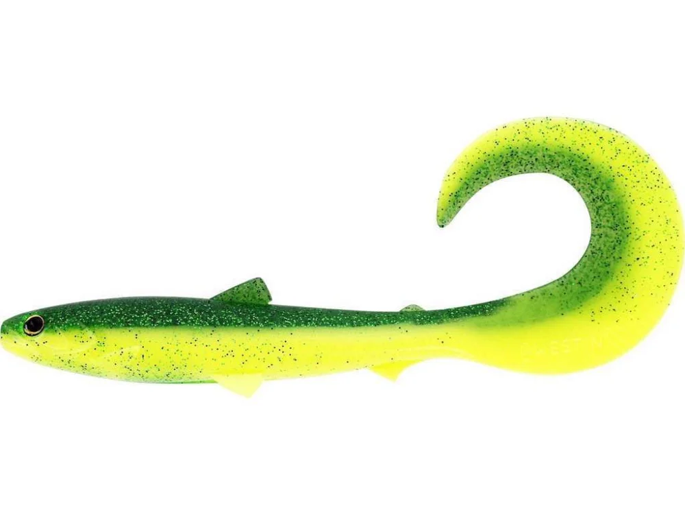 Wysoka jakość Guma Westin BullTeez Curltail 10cm 6g Fireflash