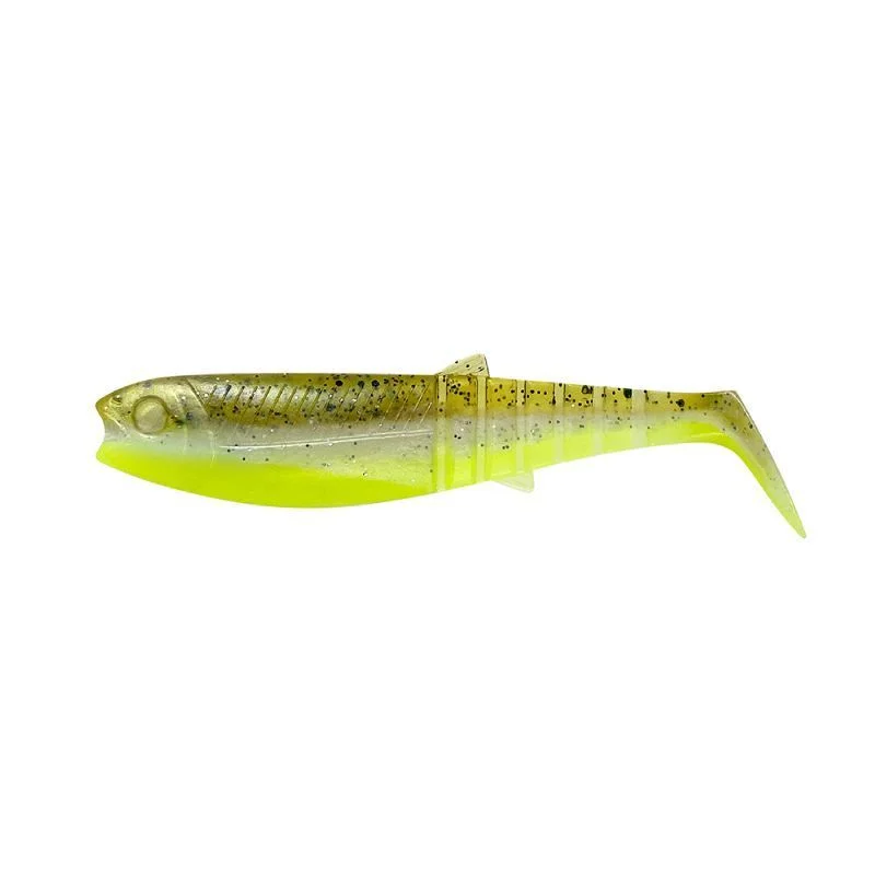 Guma Savage Gear Cannibal Shad 12.5cm / 20g GREEN PEARL YELLOW Wybór klientów