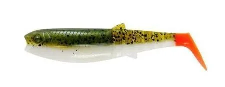 Guma Savage Gear Cannibal Shad 12.5cm / 20g OLIVE HOT ORANGE Oferta limitowana