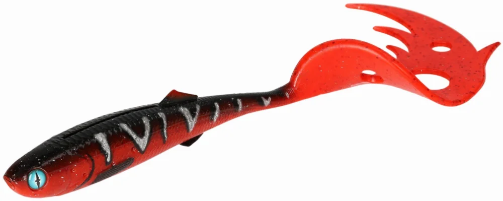 Do wyczerpania zapasów Guma Mikado SICARIO PIKE TAIL 14cm / RED TIGER