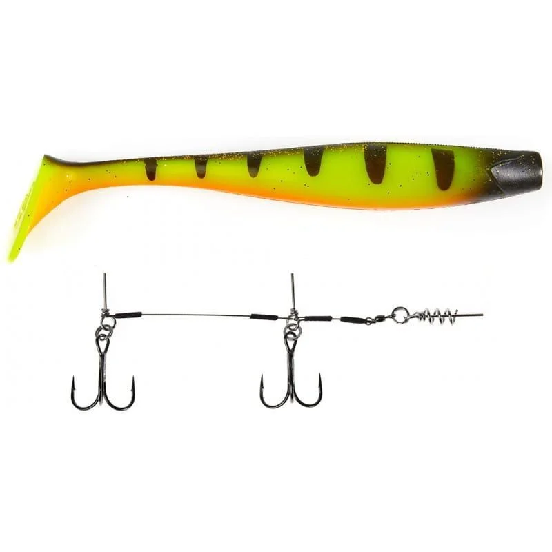 Guma z Dozbrojką Lucky John GIANT KUBIRA SWIM SHAD 10,3" 26cm / 135g - PG14 Ostatnia szansa