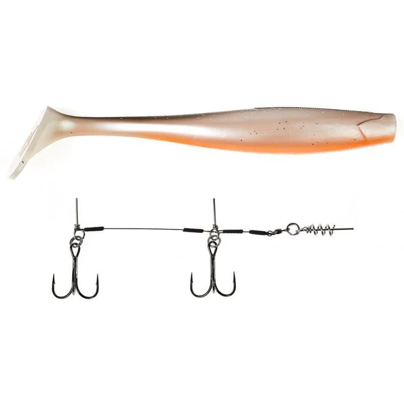 Ostatnia szansa Guma z Dozbrojką Lucky John GIANT KUBIRA SWIM SHAD 10,3" 26cm / 135g - PG18