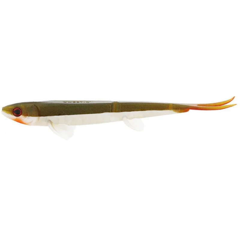 Gumy Westin TwinTeez Pelagic V-Tail 20cm - Bass Orange Premium