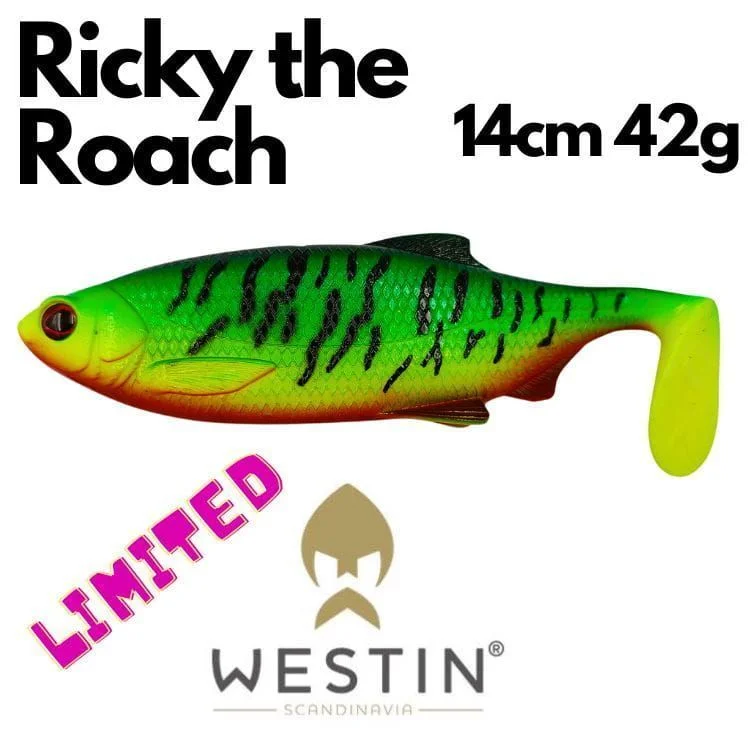 Bestseller Ricky The Roach 14cm Limited Edition FatFish - Green Tiger