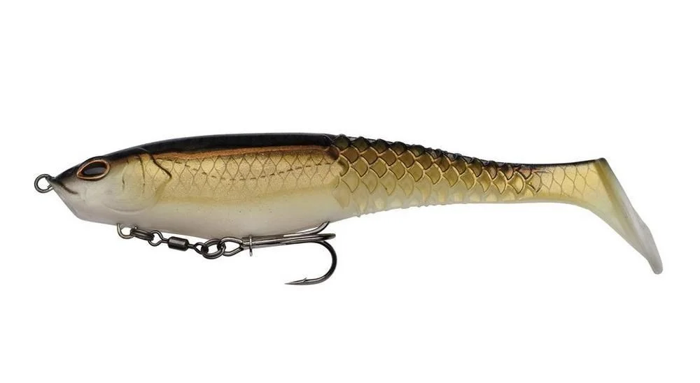 Guma Berkley Power Bait Cullshad Shallow 15cm/34g - Gold Shad Rabat