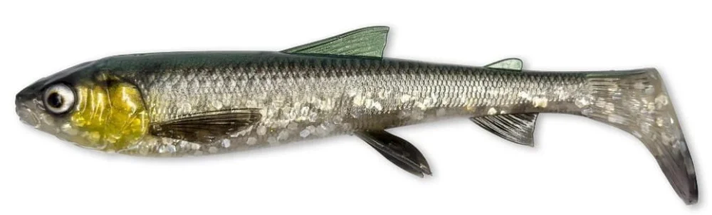 Guma SG 3D Whitefish Shad 12cm / 14g - Green Silver Najlepsza cena