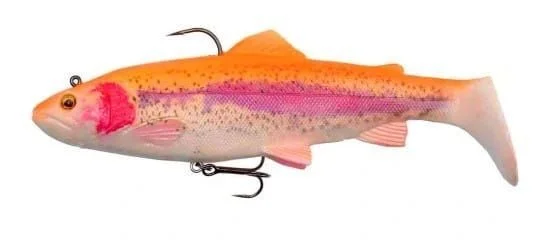Guma Savage Gear 4D Trout Rattle Shad 17cm / 80g - Golden Albino Oferta