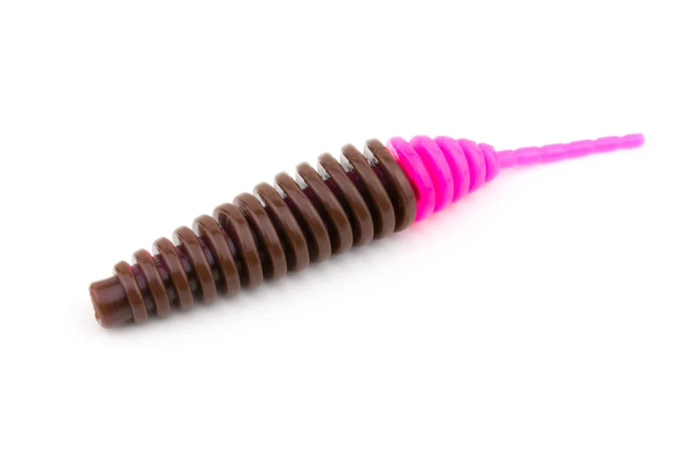 Guma FISHUP Tanta 1.5” #139 - Earthworm/Hot Pink Dostępne od ręki
