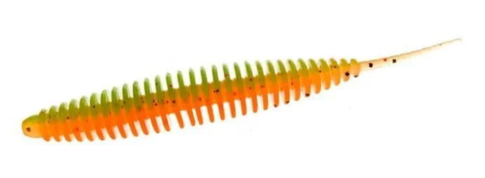 Guma Flagman Hitomi 4cm / 0215 - Orange/Chartreuse Bestseller