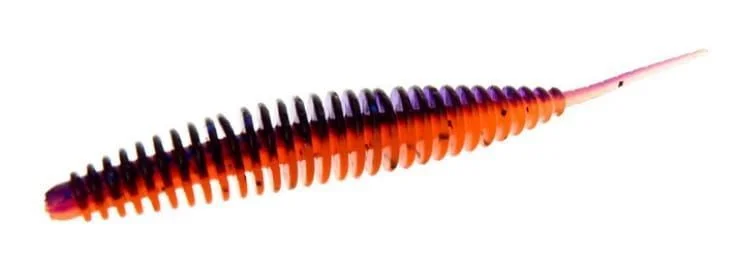 Guma Flagman Hitomi 5cm / 0502 - Violet / Orange Dodaj do koszyka