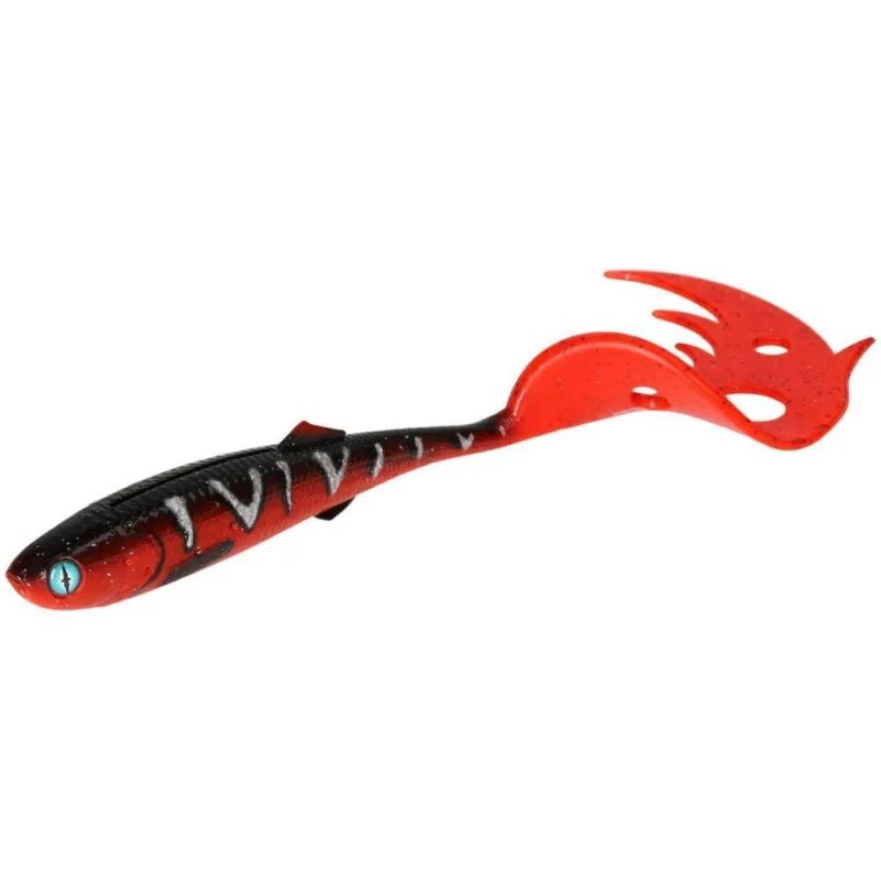Bezpieczne zakupy Guma Mikado Sicario Pike Tail 18cm - RT / Red Tiger