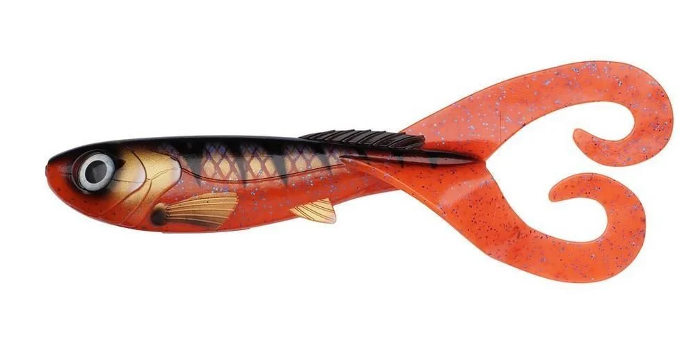 Gumy Abu Garcia Beast TwinTail 21cm/74g Red Tiger 4szt. Nie przegap