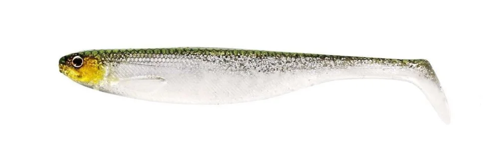 Premium Guma Westin ShadTeez Slim 12cm - Green Headlight