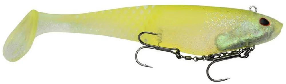 Darmowy zwrot Guma Berkley Cullshad 79g 20cm Lime Ice Deep