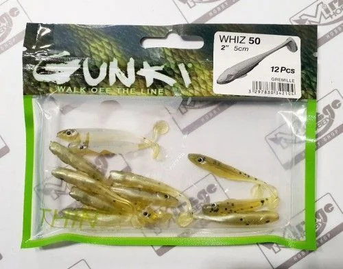 Łatwy zwrot Guma Gunki Whiz 5 cm Gremille