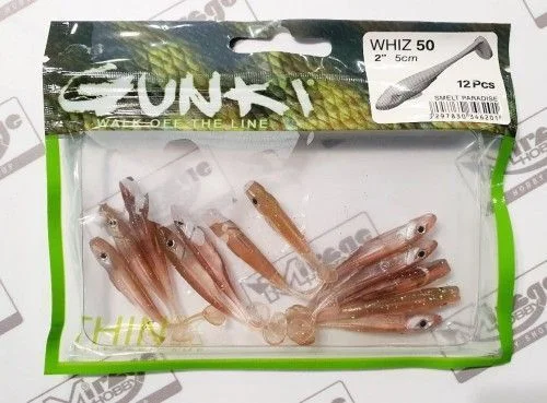 Obniżka ceny Guma Gunki WHIZ 5cm Smelt Paradise